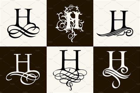 Capital Letter H | Branding & Logo Templates ~ Creative Market