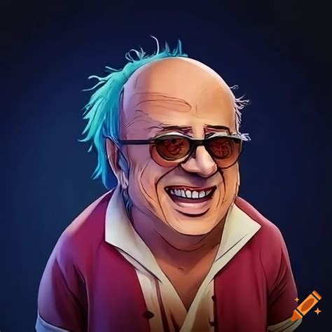 Cosplay of danny devito as franky from one piece