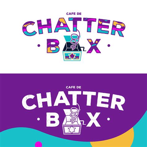 Chatterbox Cafe Logo Design & Placement on Behance