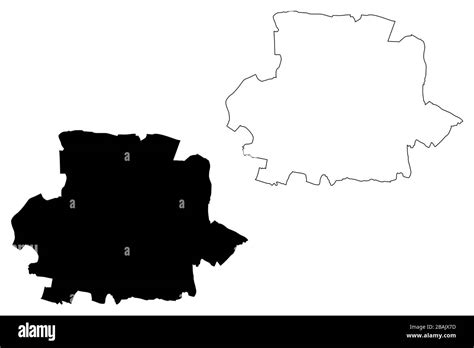 Map of tarnow Stock Vector Images - Alamy