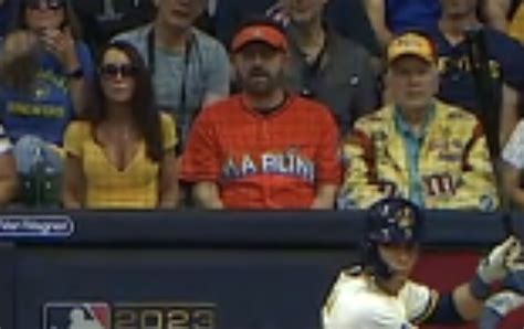 Meet The MLB Fan Going Viral In First Row At Playoff Game - The Spun