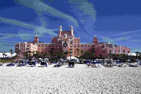 Don Cesar Hotel #3 Photograph by Kam Duggal - Fine Art America