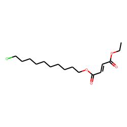 Fumaric acid, 10-chlorodecyl ethyl ester - Chemical & Physical Properties by Cheméo