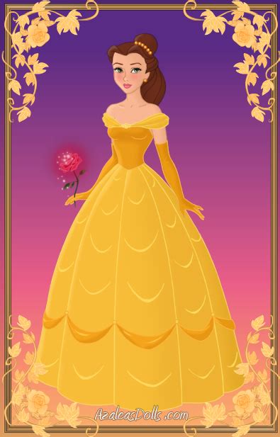 Belle { Yellow Dress } by kawaiibrit on DeviantArt