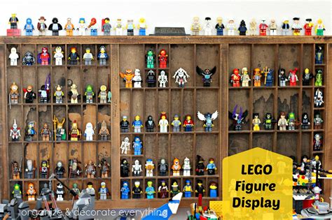 LEGO Mini Figure Display - Organize and Decorate Everything