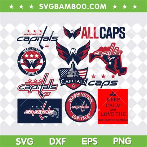 Washington Capitals Logo SVG Bundle