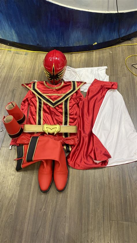 Power Ranger Mystic Force Red Cosplay Costume – Transform Studio