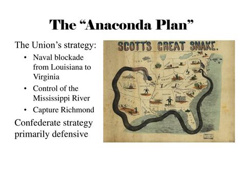 PPT - The “Anaconda Plan” PowerPoint Presentation, free download - ID:2809001