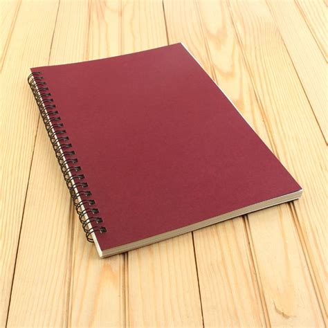 Wholesale B5 Loose Leaf Binder Notebook Kraft Paper Ruled Notepads ...