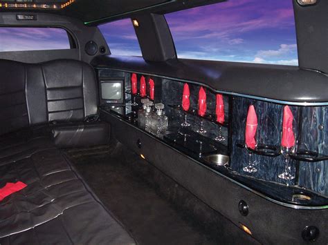 SPORTS CARS: limousine interior photos