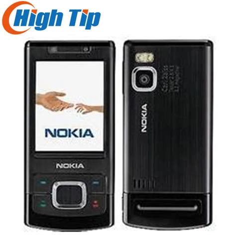 unlocked Nokia original 6500S 6500 Slider mobile phone with 3.15MP Camera Bluetooth 3G Bluetooth ...