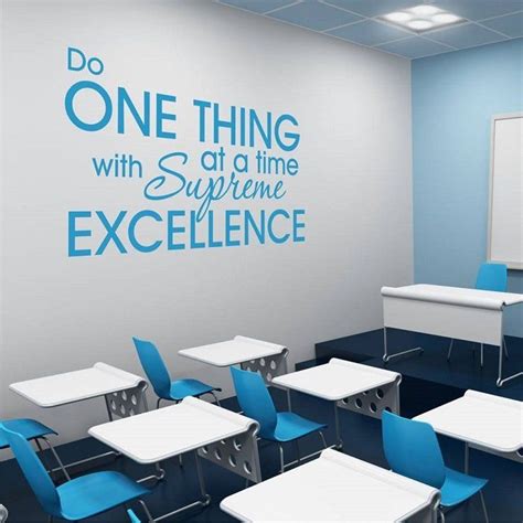 Vinyl Business Signs That Won't Break the Bank | Wall Lettering | Classroom interior, Office ...