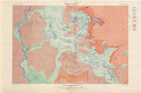 Norris Geyser Basin. Geology Sheet XXI.: Geographicus Rare Antique Maps