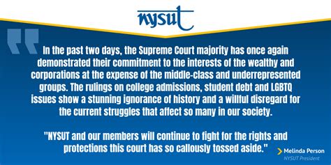 NYSUT statement on devastating Supreme Court rulings