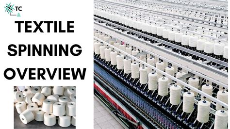 Textile Spinning Process Overview Explained - TexConnect - YouTube