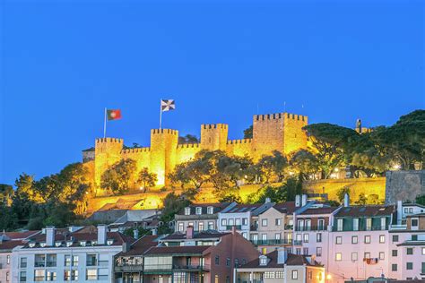 Portugal, Lisbon, Sao Jorge Castle Photograph by Rob Tilley - Pixels