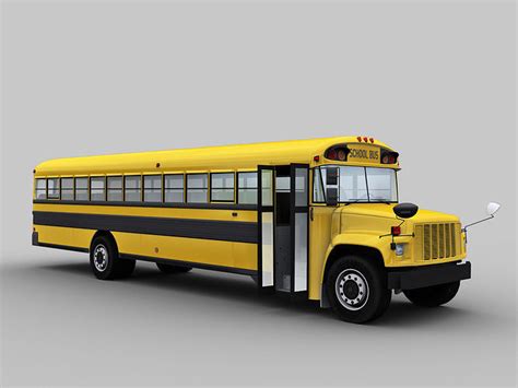 School Bus 3D Model | ubicaciondepersonas.cdmx.gob.mx