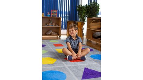 Geometric Shapes Carpet – Classroom Direct