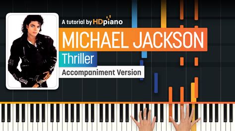 Thriller by Michael Jackson Piano Tutorial | HDpiano