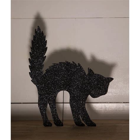 Scaredy Cat Silhouette by Bethany Lowe Designs