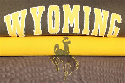 Wyoming Cowboys 20x30 | Worn But Not Forgotten Sports Art