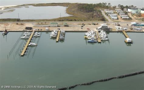 Dauphin Island Marina in Dauphin Island, Alabama, United States