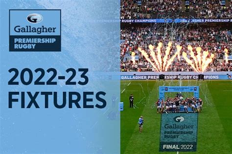 Gallagher Premiership Rugby Fixtures 2022-2023 | Gallagher UK