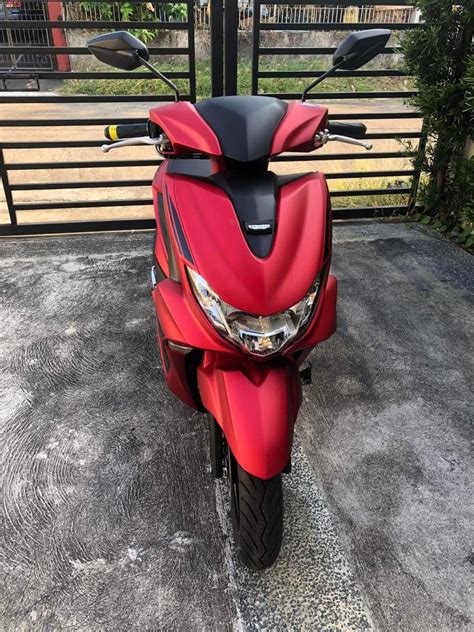 Yamaha Mio Gravis matte-red (2021), Motorbikes, Motorbikes for Sale on Carousell