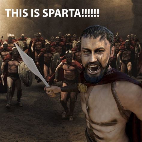 This is Sparta by coolerinc. " 3D printable model of famous spartan ...