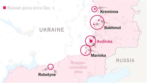 Maps: Where Ukraine Is Fighting to Hold Back Russian Onslaught - The New York Times