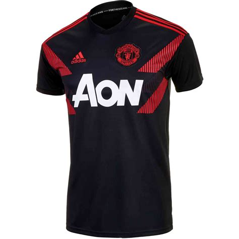 adidas Manchester United Home Pre Match Jersey 2018-19 - SoccerPro