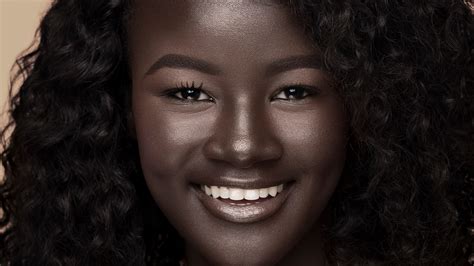 Model Khoudia Diop Spills Her Makeup Tips for Dark Skin Tones | Allure