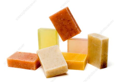 Bars of soap - Stock Image - F023/9594 - Science Photo Library