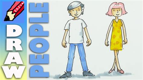 Drawing Made Easy: Learn How to Draw People in a Simple Way