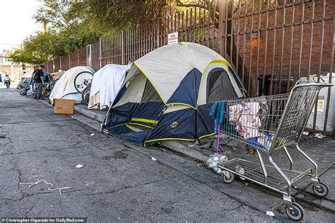 Las Vegas' homeless sleep undisturbed as police ignore new law prohibiting camping in public ...