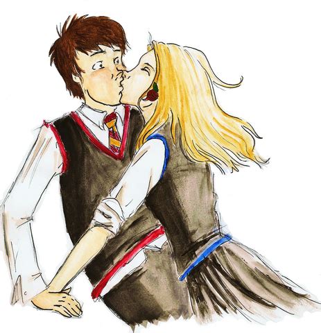 Neville and Luna - Neville and Luna Fan Art (24557033) - Fanpop