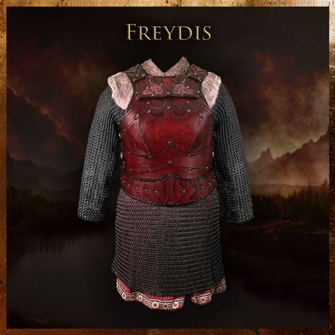 The Freydis LARP Leather Body - www.blackravenarmoury.com