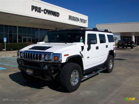 White H2 Hummer