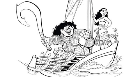 You’ll Love These Printable Moana Coloring Pages - D23