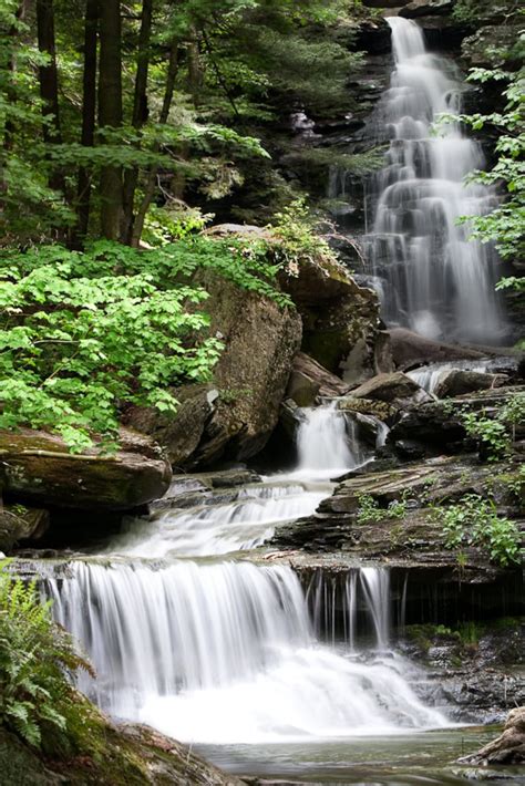 Landscape Photography Waterfall in the Woods Rocks Stream | Etsy