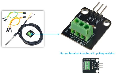 DIYables DS18B20 Temperature Sensor for Arduino, ESP32, ESP8266, Raspberry Pi