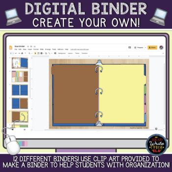 DIGITAL Binder: Create Your Own! by Read Write Teach ELA | TPT