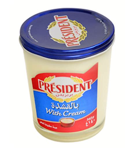 PRESIDENT SPREADABLE CREAM CHEESE 240GR