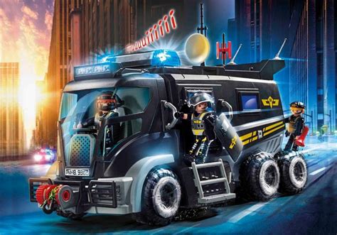 PLAYMOBIL SEK-Truck mit Licht und Sound 9360