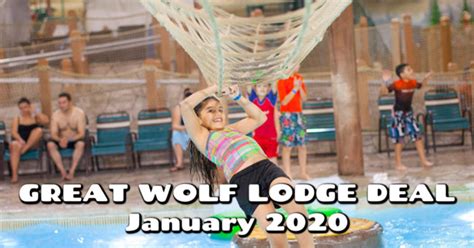 January Great Wolf Lodge Deals | Entertain Kids on a Dime Blog