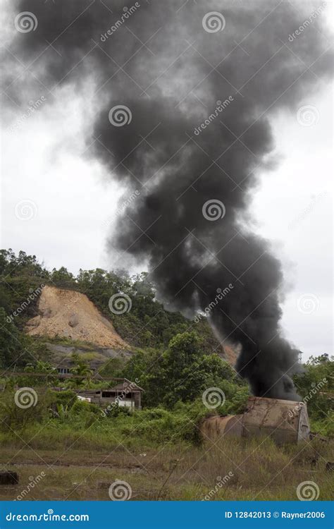 Environmental destruction stock image. Image of black - 12842013