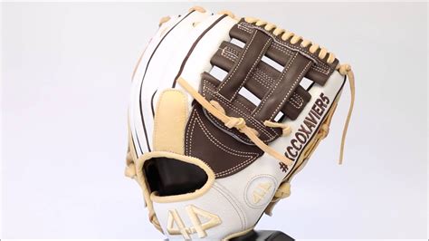 44 Pro Custom Baseball Gloves Youth Rise Series White Bone Brown H web ...