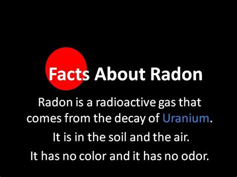 Radon Facts