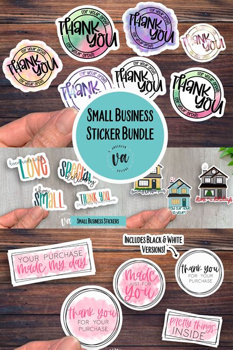 Best Sellers! Small Business Packaging Stickers Bundle PNGs