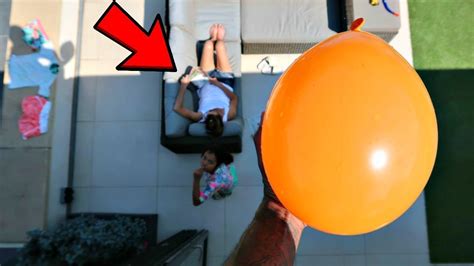 ICE WATER BALLOON PRANK ON MY MOM!! - YouTube